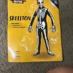 Skeleton Onesie Costume
