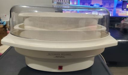 Rival automatic steamer and rice cooker 4450