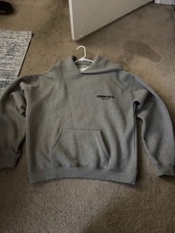 essentials hoodie dark oatmeal