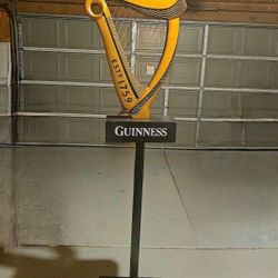 Guinness Harp With Stand