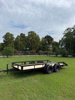 6.5x16 Tandem Axle Utility Trailer