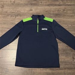 Seattle Seahawks Quarter Zip Pullover 