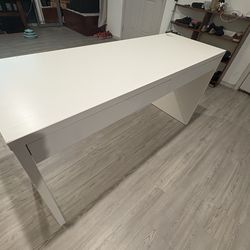 White desk
