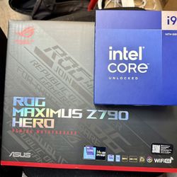 ROG Z790 Hero + i9 14900k 32G DDR5combo