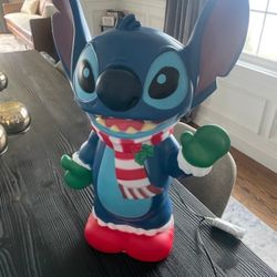 22" Disney LED Lilo & Stitch Lighted Christmas Blow Mold