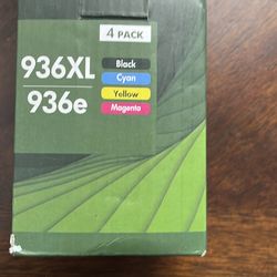 HP 923XL 923e Ink Cartridges 4 Pack
