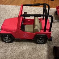 Pink Og Doll Jeep 