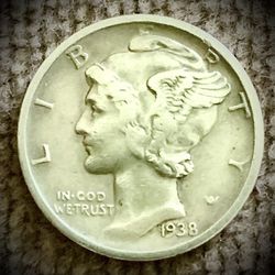 Mercury Dime 1938