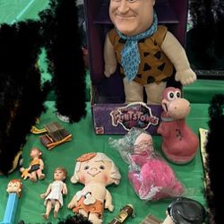 The Flintstones Vintage Collectible Toy Lot