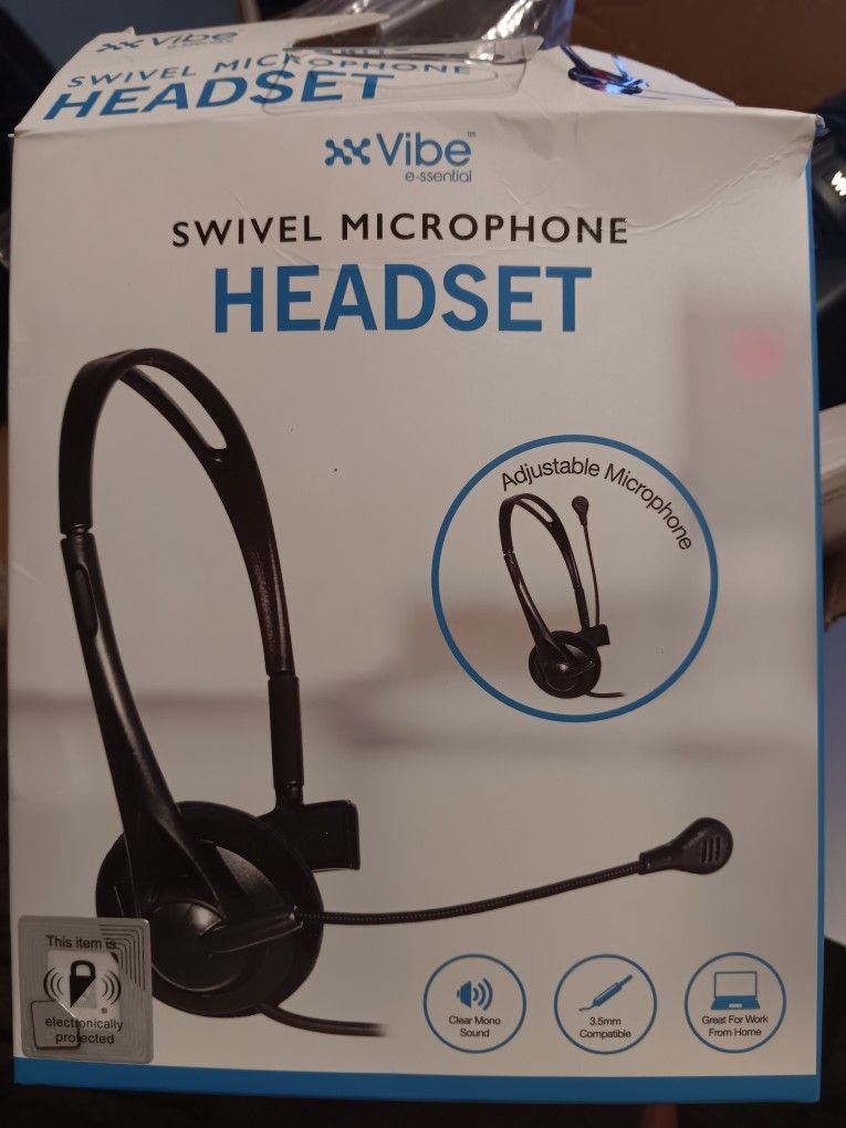 Swivel Headphone Headset