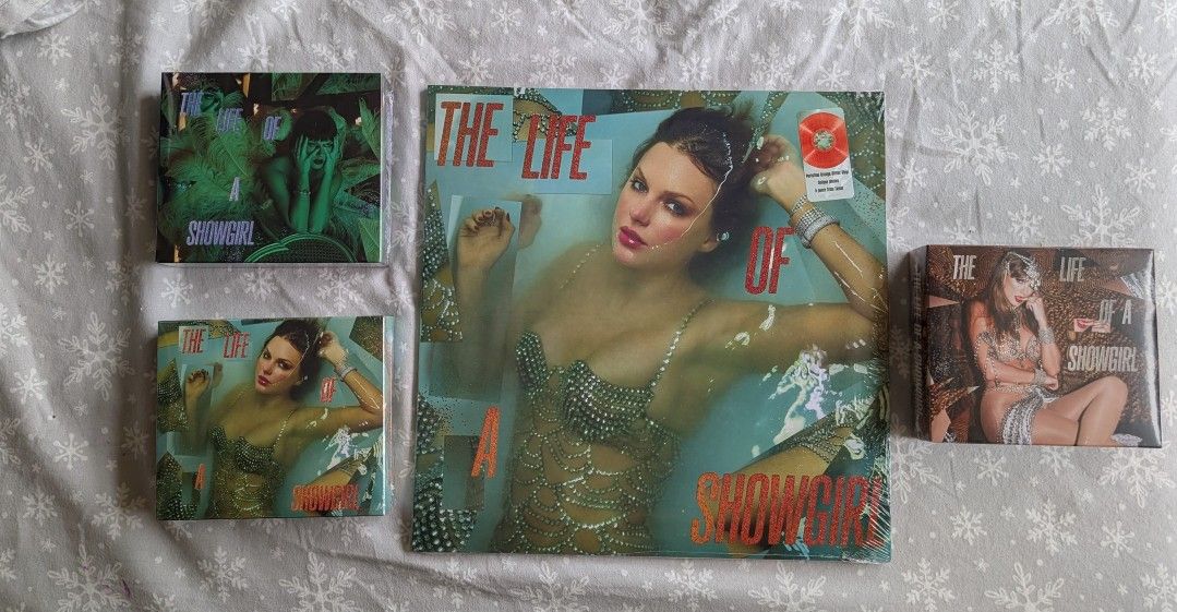 Taylor Swift - The Life of a Showgirl Vinyl & CD Bundle 💋✨