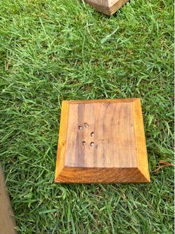 6in cedar post caps. 14 of them.