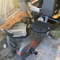 Electric Sit Down Exercise Bike