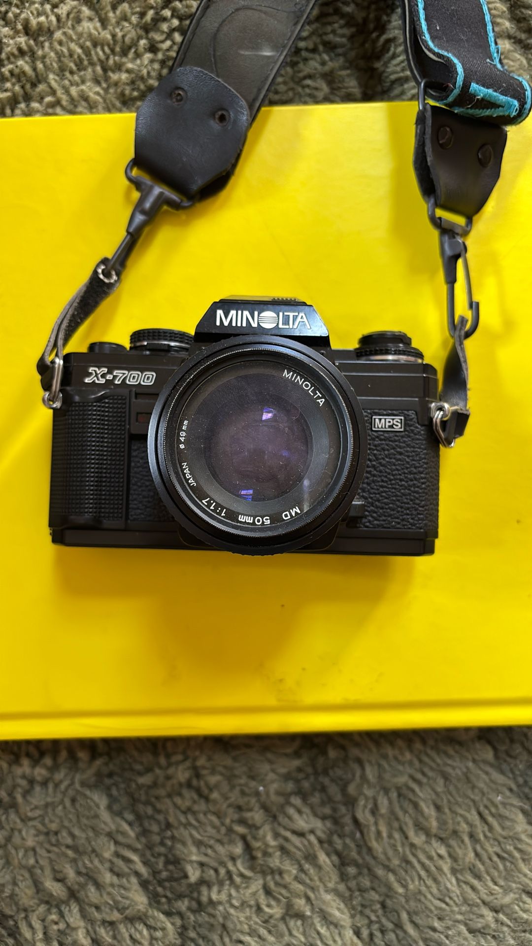 a Minolta X-700 35mm film