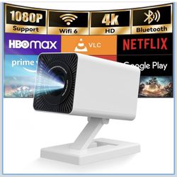 Portable Projector 1080P/4K Support
