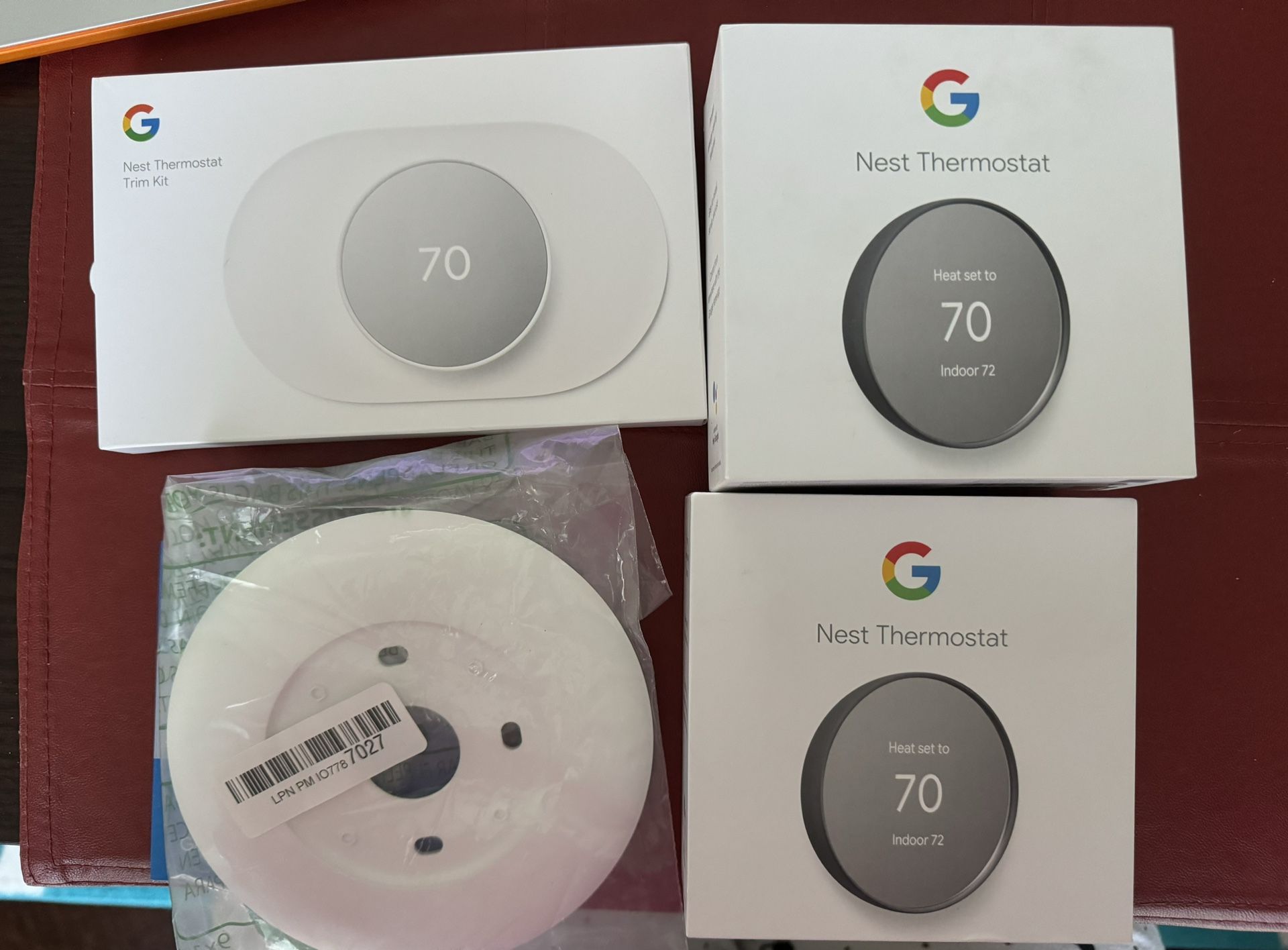 Google Nest Thermostat & Trim Kit
