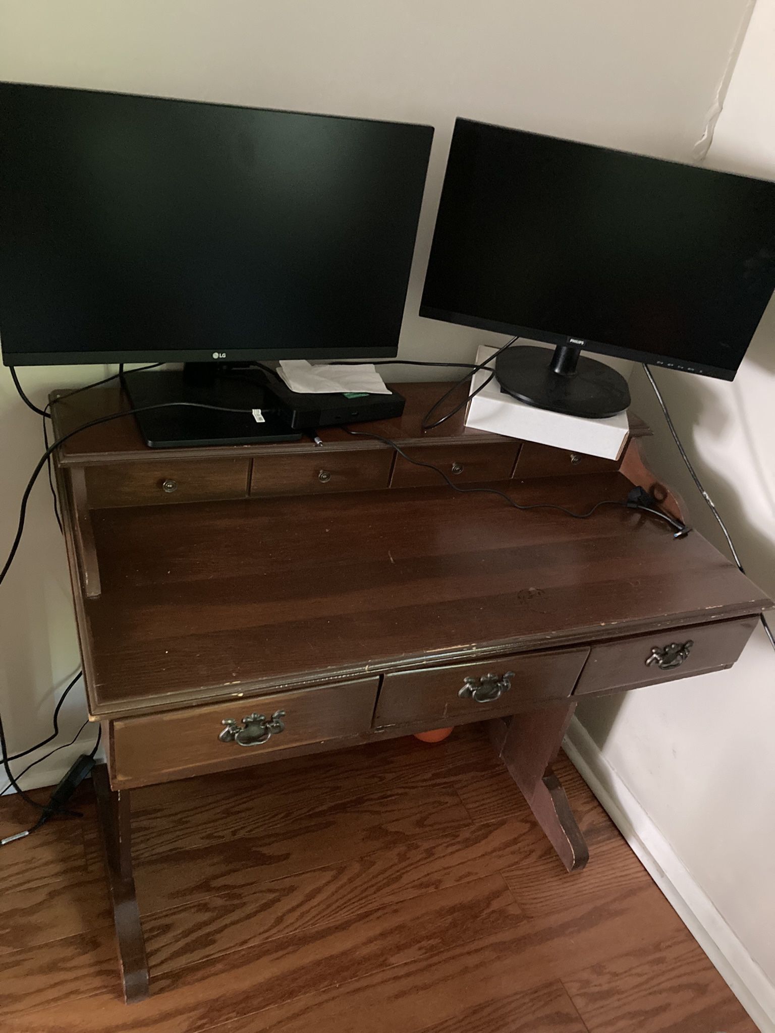 Antique Desk/Stand