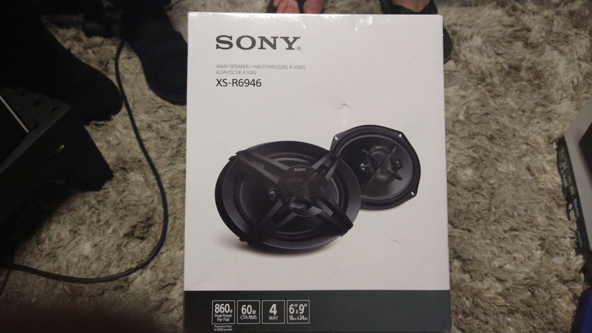 Sony 6x9 speakers
