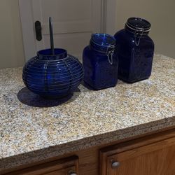 Cobalt Blue Glassware