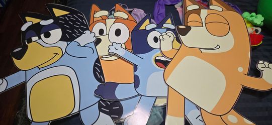 Bluey cut outs