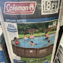 Deluxe Coleman 18ft Pool