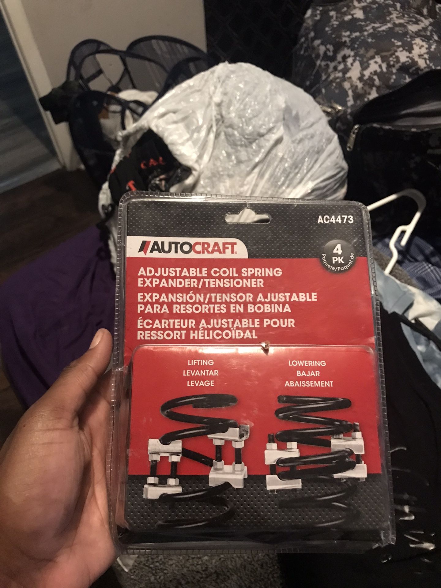 Adjustable Coil Spring Expander/tensioner