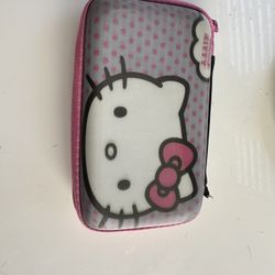 Pink Nintendo DS with Hello Kitty Stylus