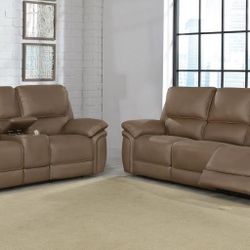 New Recliner Sofa And Loveseat