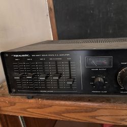 Realistic MPA-80 80 Watt PA Amplifier 