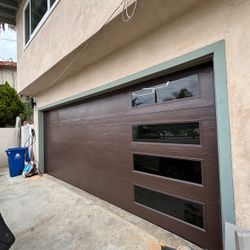 Garage Doors Brown 16x7 