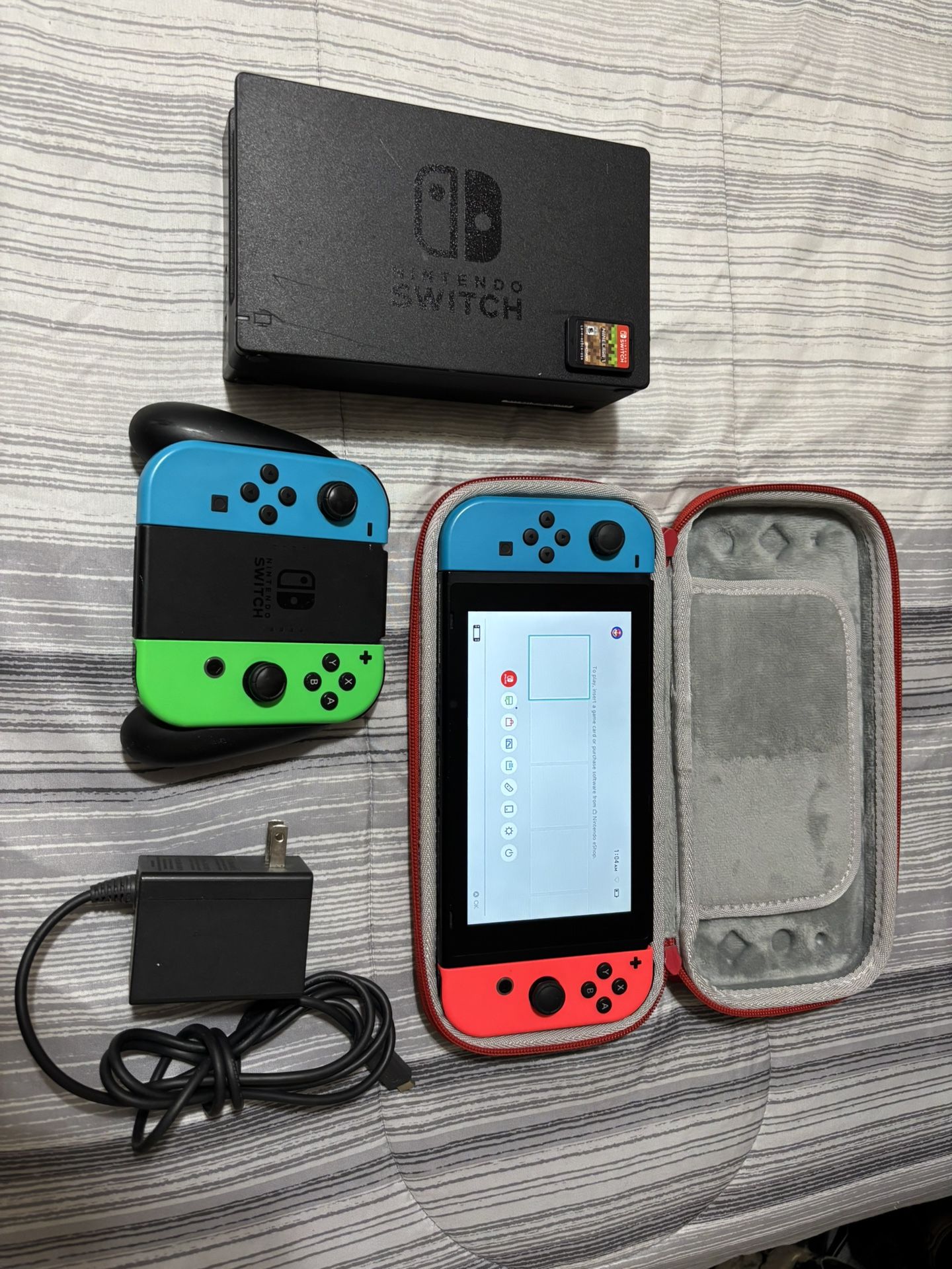 Like New Nintendo Switch V2 Bundle