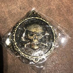 Disney Parks The Pirates League Collectible Medallion Coin Necklace