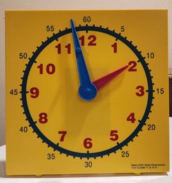 14" teaching time clock