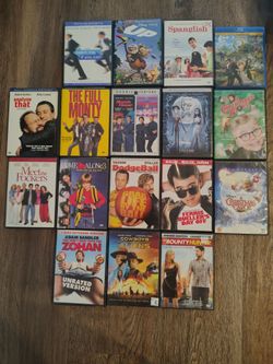 Lot of DVD Comedies funny movies