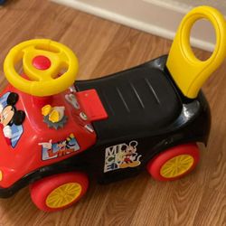 Mickey Mouse Ride-On Car