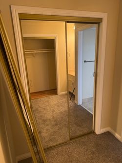 Sliding wardrobe door 48x80