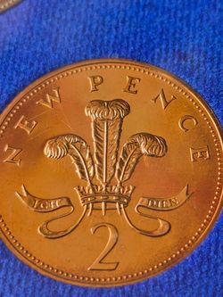 1977 2 nw pence sin circular