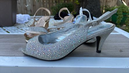 Rhinestone heels