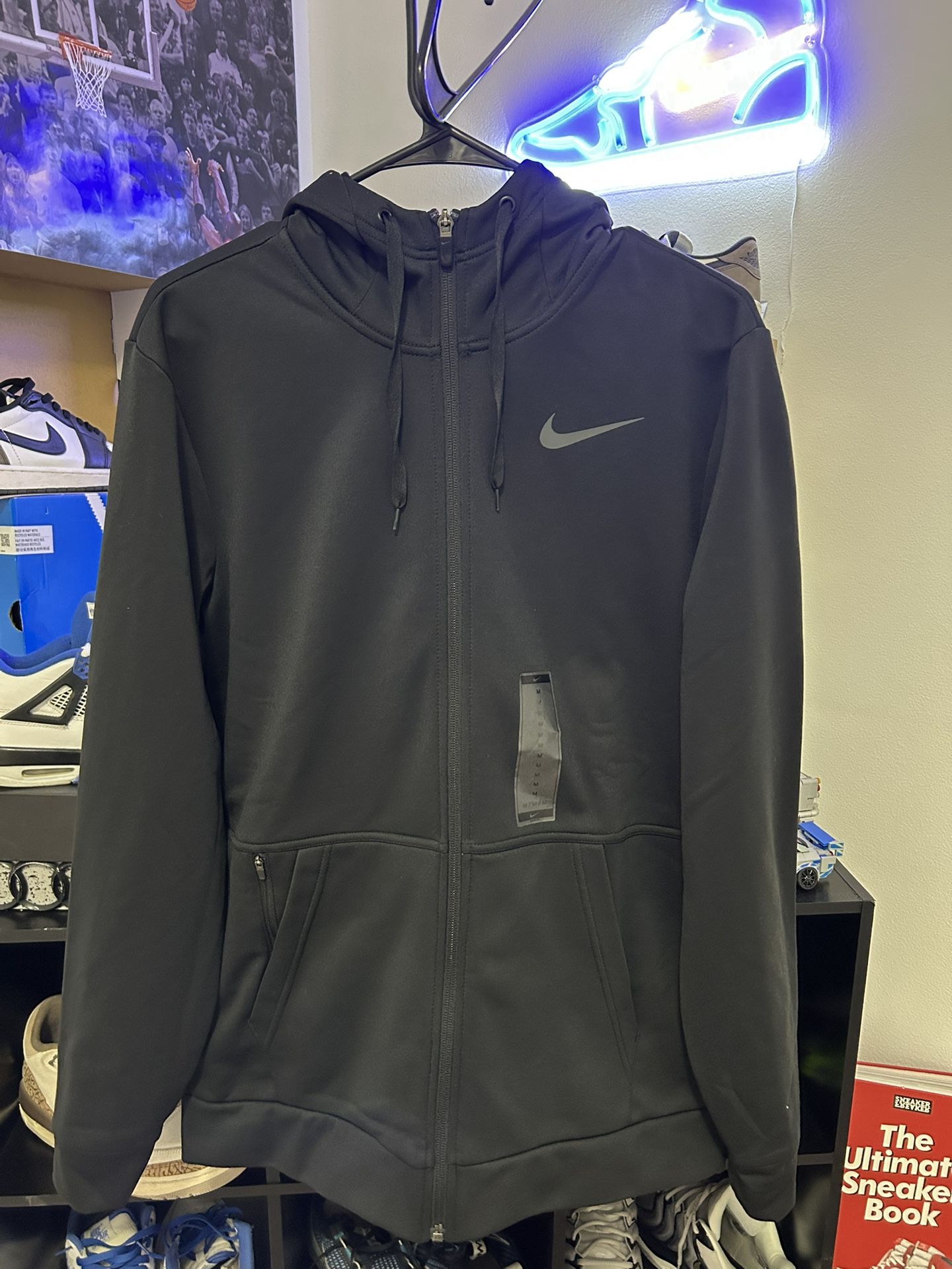 Black Nike Zip Up Hoodie