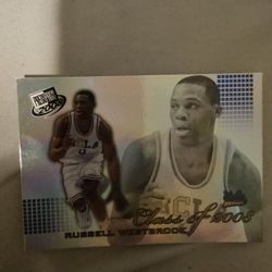 RUSSELL WESTBROOK 2008 PRESS PASS #CL-5 CLASS OF 2008 ROOKIE RC