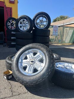 Chevy and GMC Wheels 265/65/18” cooper