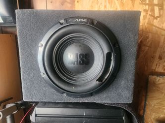 Alpine 10" speaker