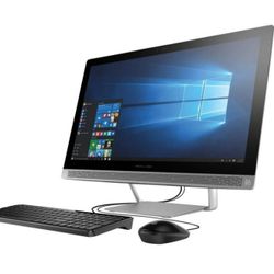 24" HP All In One PC Intel 3.2 GHz 8 GB RAM 1TB HD Webcam 1080P FHD LCD Wi-Fi & Bluetooth Wireless Windows 11