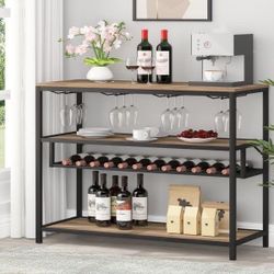 New Industrial Wine Cart