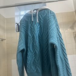 Brand New Supreme Cable Hoodie ‘25 Sz Large