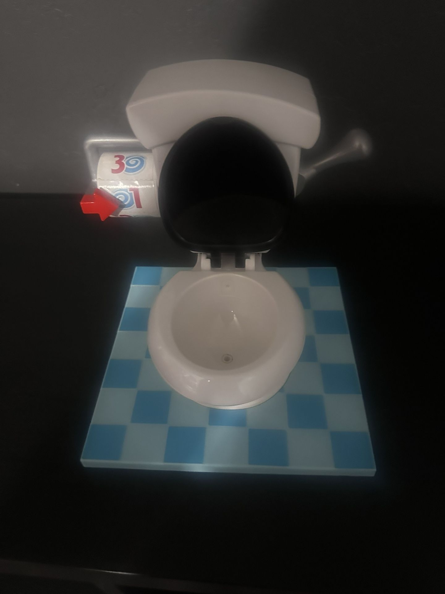Toilet Toy Makes Flushing Sound