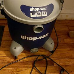 Used 12 gallon Shop Vac with Accessories/ Filters/Bags