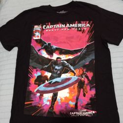 Marvel-Captain America- Brave New World-T- Shirt