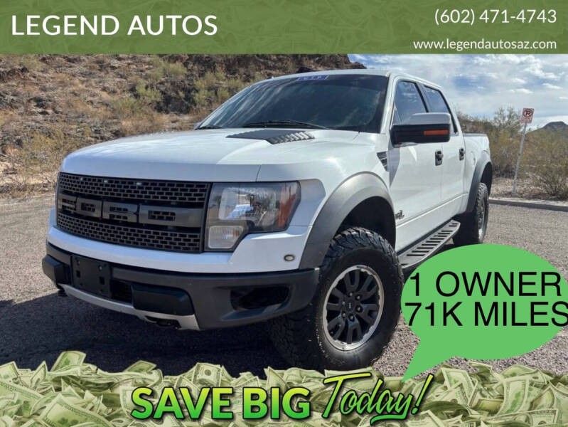 2011 Ford F-150 SVT Raptor 4x4 4dr SuperCrew Styleside 5.5 ft. SB