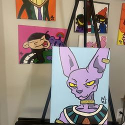 Cartoon Art/Character Beerus